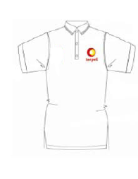 CAMISA BLCA NVA IMAGEN CABALLERO-S tela oxford, con logo terpel imagen en tet. Izq. Sin bolsillo